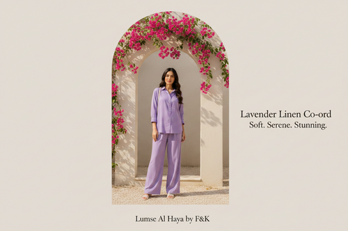 Levander Lawn Co-ord Set | Shirt & Trouser